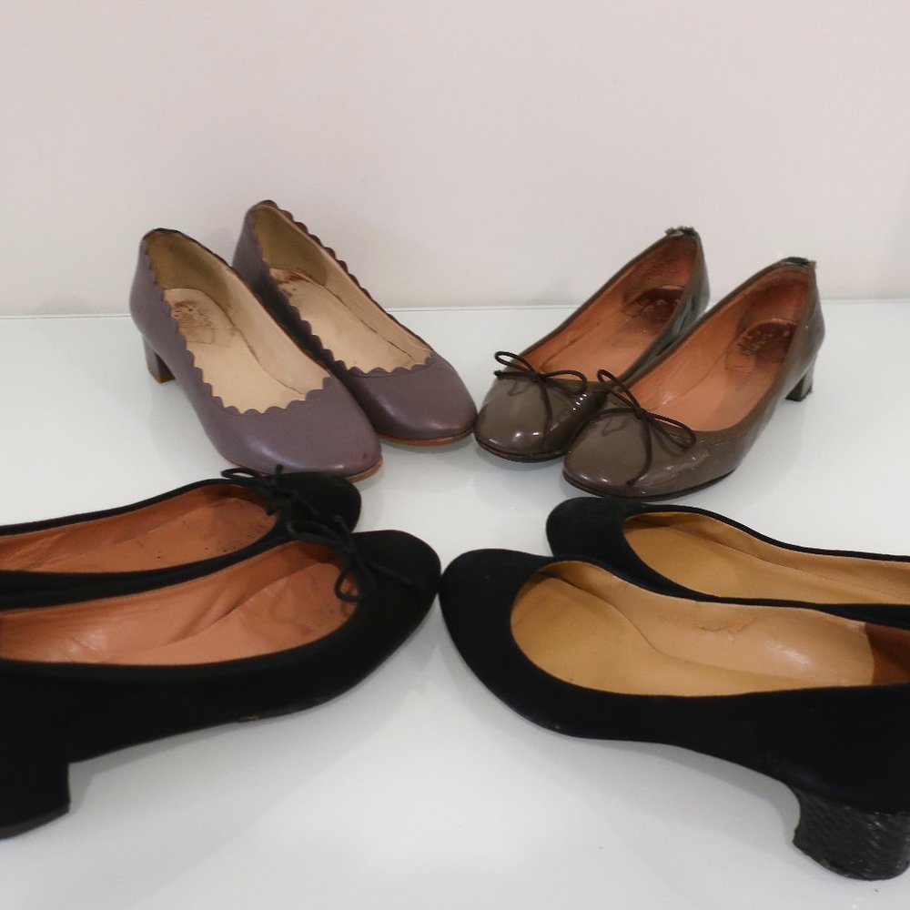 Womens block heel bundle- 4 pairs